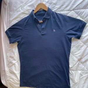 Tailored Athlete Stretch Polo NAVY